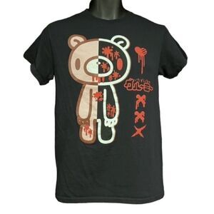 Gloomy the Naughy Grizzly Black T-Shirt Men’s Small